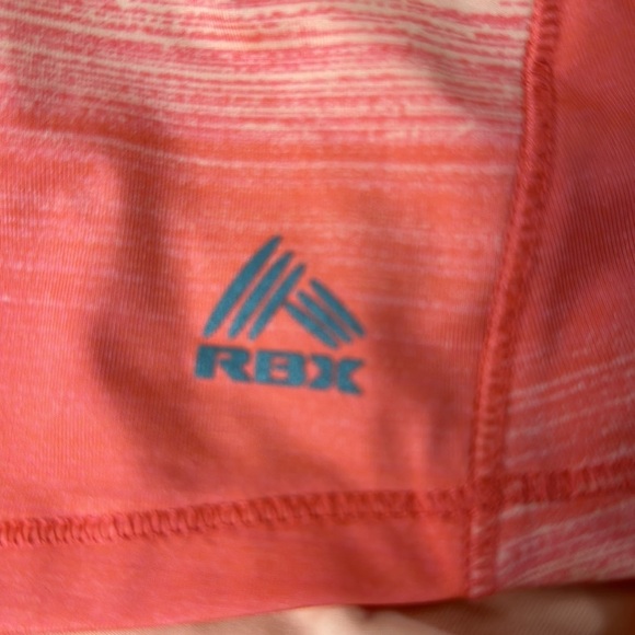 RBX Performance racerback tank top, orange stripes, S, Stretchy, great condition - Picture 4 of 9